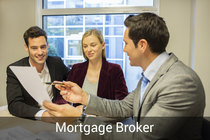 Mortgage broker with clients