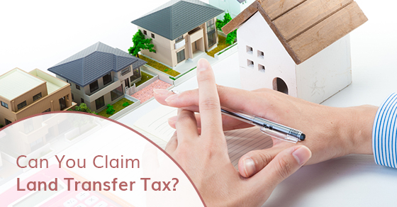 Can You Claim Land Transfer Tax?