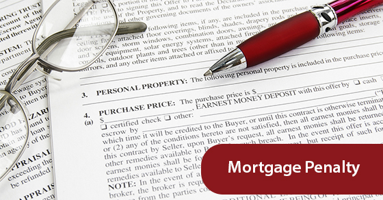Calculating Mortgage Penalty