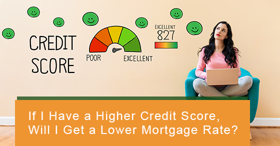 Credit score impacts on your mortgage