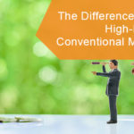 The difference between high-ratio and conventional mortgages