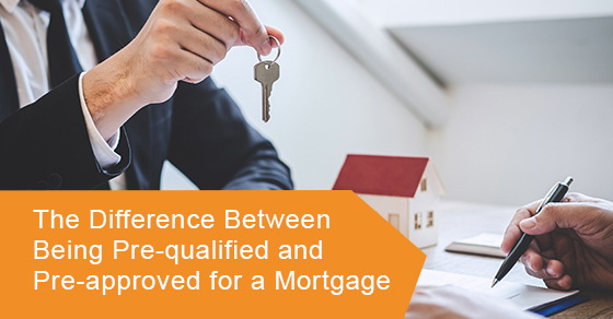 Difference between being pre-qualified and pre-approved for a mortgage